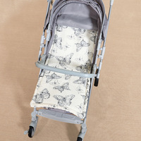 Doublure de poussette en coton mousseline premium, crêpe 3D Minky Dot, douce et moelleuse, apaisante, coussin de siège bébé, motif personnalisé, livraison rapide