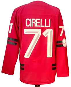 Jersey Hoki Es Jahitan 2026 New Canada 87 Sidney Crosby 17 Macklin Celebrini 71 CIRELLI 97 Connor McDavid 8 Cale Makar - Product Image 6