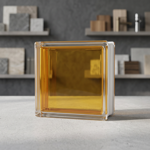 Bloc de verre massif transparent 240x50x50mm, résistant au feu, écologique, pour usage industriel, salle de sport, salle de bain, chambre, salle à manger, escalier, appartement - Product Image 3