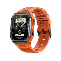 Montre connectée de sport en plein air Nx6 1,95 pouce avec appels Bluetooth, étanche IP68