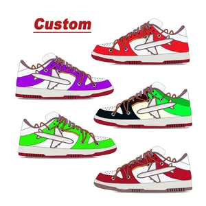 OEM ODM ayakkabı logo özelleştirmek erkek ayakkabıları marka logosu orijinal tasarım örnekleri geliştirmek spor ayakkabı yüksek top sneaker