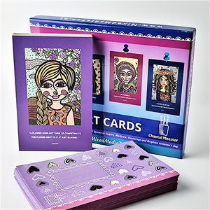 La nouvelle usine populaire personnalise différents styles d'ensembles de cartes de tarot mystérieux et gratuits pour prédire l'avenir - Product Image 5