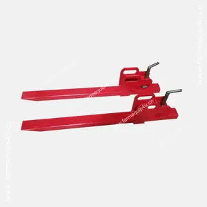 Pallet Forks, Clamp on bucket pallet forks; tractor front end loader clamp on pallet forks 1000lbs-6000lbs