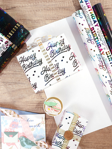Boîte cadeau d'anniversaire en papier d'emballage de haute qualité - Product Image 3