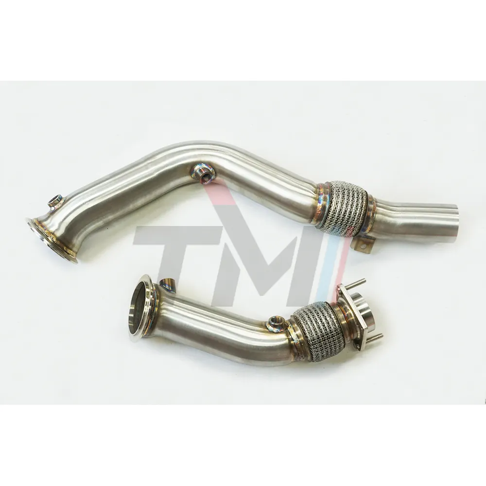 TM <span class=keywords><strong>성능</strong></span> <span class=keywords><strong>B</strong></span> M W S55 m3 m4 F80 f82 M2C 3.0T 2014-2018 catless downpipe