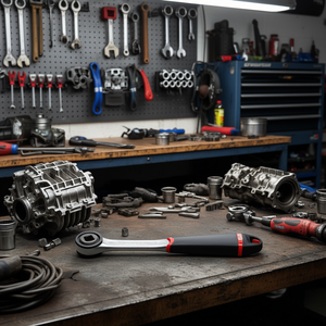 Llave de trinquete de 237 E 3/8 pulgadas con cabezal flexible para reparación automotriz - Product Image 3