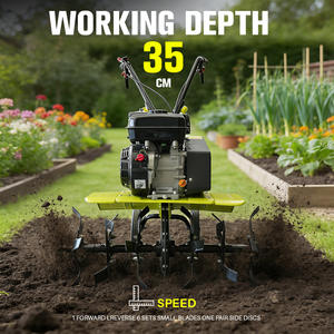 محراث دوار VERTAK بقوة 7 حصان، 4 أشواط، 212 سم مكعب، سعة خزان الوقود 3.6 لتر، عرض 55 سم، عمق 35 سم، للحدائق والمزارع - Product Image 5