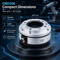 Sensor Gaya Enam Sumbu Miniatur GALOCE GMD306, Sensor Profil Rendah Kompak untuk End Effector Robot