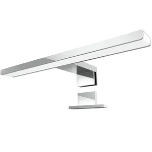 Stok 230V IP44 alüminyum banyo LED ayna lambası 6W 40cm uzunluk aynalı dolap ışık