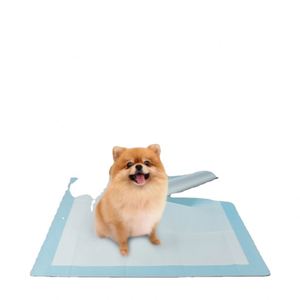 Tapis absorbants jetables bleus de haute qualité pour animaux de compagnie – Super absorbants, anti-fuites, contrôle des odeurs, design antidérapant, phéromones attirantes, imperméables - Product Image 6