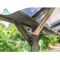 Abri de stationnement économique pour fourgonnette, camping, auvent latéral, garage, abri de voiture en aluminium