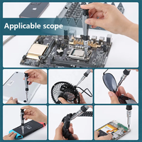 Juego de Destornilladores de Precisión WINCRAFT 126 en 1 OEM para Reparación de Relojes, Cámaras, Gafas, Laptops y Teléfonos Celulares