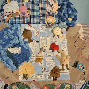 ตุ๊กตาหมีเยลลี่ PP Cotton นุ่มพิเศษ ดังในโลกออนไลน์ ของเล่นตุ๊กตาเหมือนจริง ใช้เป็นจี้ห้อยกระเป๋า สำหรับวันฮาโลวีน วันเกิด ซักได้ - Product Image 3