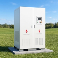 Régulateur de tension automatique triphasé AC Deming 300 kVA, efficacité 98 %, interface à écran tactile
