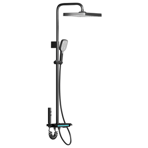 Ensemble <span class=keywords><strong>de</strong></span> <span class=keywords><strong>douche</strong></span> moderne chromé avec jet haute pression - Product Image 6