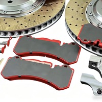 Kit de frein arrière 6 pistons V6 4 pots F40 avec frein à main pour BMW F10 G30 Z4 E85 Audi Q7 Escalade Cadillac Tesla Tank 300
