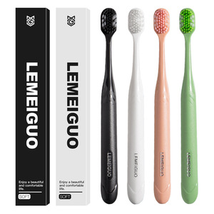 Brosse à dents Lemeiguo à poils souples, manuelle, pour adultes, de haute qualité, pour le soin des dents - Product Image 4