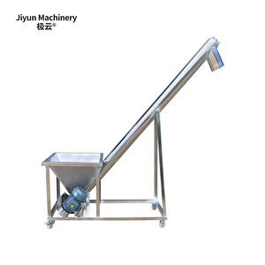 Convoyeur de poudre d'acier inoxydable, convoyeur en spirale, matériel efficace transportant le convoyeur industriel d'usine chimique de convoyeur d'usine - Product Image 2