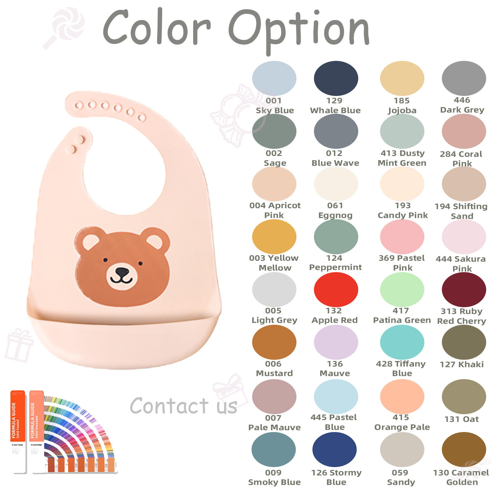 ผ้ากันเปื้อน | หมี