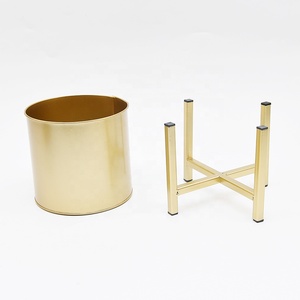 Balkon Twee Size Metalen Bloem Planter Stand Met Bloempot - Product Image 4