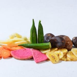 Nhà Máy Trực Tiếp Bán Khỏe Mạnh Rau Trái Cây Đồ Ăn Nhẹ Hỗn Hợp Trái Cây Rau Sắc Nét Cứng Mặn Chiên Kosher Halal Chứng Nhận Hộp - Product Image 4