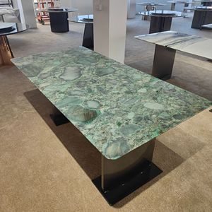 Émeraude verte Pierre de marbre naturel <span class=keywords><strong>Palladium</strong></span> Smeraldo Granit Matériau de construction Rétro-éclairage Mur vert foncé 2cm Table Dessus en marbre - Product Image 5