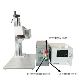 2024 Best Desktop JPT/inngu UV Laser Marking Machine 3W 5W Laser For Glass Wristband Plastic