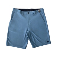 Shorts en nylon pour homme avec cordon de serrage, couleur unie, multi-poches, design décontracté, chino, longueur moyenne, pantalon de sport et de travail
