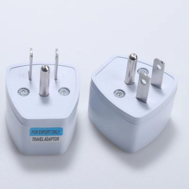 AU EU to US 20A 3-Outlets Tamper Resistant IP21 Rated AC Electrical Socket Power Plug Adapter Converter