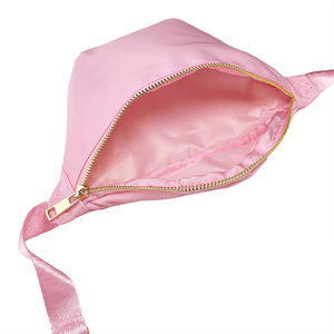 Logo personnalisé étanche unisexe fermeture éclair sac à main Jumbo Hip Bum sac bandoulière Fanny Pack taille sac Nylon ceinture sac pour les femmes - Product Image 5