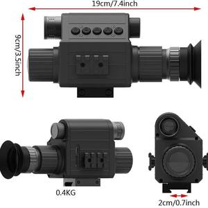 Ống nhòm nhìn đêm kỹ thuật số tiên tiến Winmax T5Z-S5Z Chiến thuật săn bắn Zoom quang học 4X Zoom kỹ thuật số 5X Ghi hình video 1080P 18650 - Product Image 3