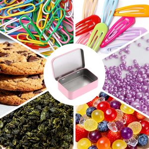 Hot Selling Large Food Grade <b>Cookies</b> Rectangle Tin Can Custom Printed Metal Lunch Hinge Tin <b>Box</b> Vintage Metal <b>Box</b> for Food - Product Image 6