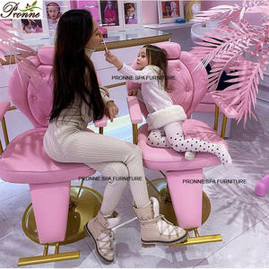 Salon de coiffure en gros style moderne pas cher rose et or hydraulique inclinable <span class=keywords><strong>femme</strong></span> <span class=keywords><strong>coupe</strong></span> de <span class=keywords><strong>cheveux</strong></span> chaise de barbier - Product Image 2