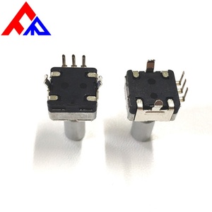 Codificadores Rotatorios de Montaje Vertical con Eje Moleteado de Metal EC11, Venta al Por Mayor del Fabricante - Product Image 4