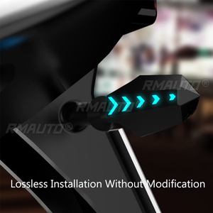 2 Piezas de Luces LED de Señalización para Motocicleta de 12V, Intermitentes con Efecto de Agua Fluida para Yamaha MT07 MT09 para Honda - Product Image 3