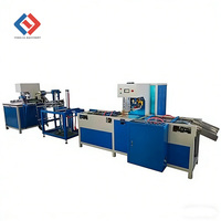 Machine automatique de fabrication de sacs en plastique à alimentation par rouleau avec fonctions de collage, de scellage, de découpe, d'embossage et de laminage pour sacs à déchets et sacs à urine