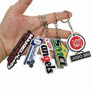 Llavero de PVC Suave de Alta Calidad en Forma de Corazón, Fabricante Mayorista, Llaveros de Silicona de Goma Suave de PVC 2D 3D Personalizados Baratos - Product Image 2