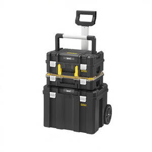 Carrito de Almacenamiento de Herramientas Stanley Fatmax Pro Stack de 3 Niveles con Ruedas y Asa para Uso en Taller - Product Image 2