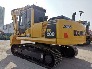 รถขุดตีนตะขาบ Komatsu PC200 ของแท้จากญี่ปุ่น อุปกรณ์ก่อสร้าง เครื่องจักรเคลื่อนย้ายดิน PC200 สภาพดี - Product Image 4