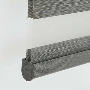 Stores de fenêtre zébrés à double abat-jour <span class=keywords><strong>sans</strong></span> fil rétractable occultants pour fenêtres <span class=keywords><strong>sans</strong></span> perçage - Product Image 3