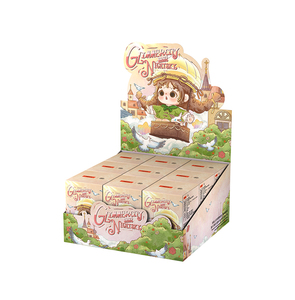 Autentico stile Heyone pelliccia di pelliccia <span class=keywords><strong>barlume</strong></span> città sotto il cielo notturno scatole cieche giocattoli d'arte graziosi ornamenti da scrivania regali ragazze scatole misteriose - Product Image 1