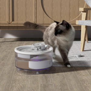 Fontana di plastica per animali domestici con filtrazione sostituibile per cani e <span class=keywords><strong>gatti</strong></span> - Product Image 1