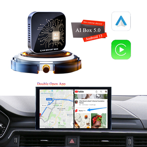 Boîtier Android Auto AI Fuallwin Snapdragon 660 8G 128GB, adaptateur CarPlay sans fil, certification CE/RoHS pour tous les modèles, Netflix - Product Image 1