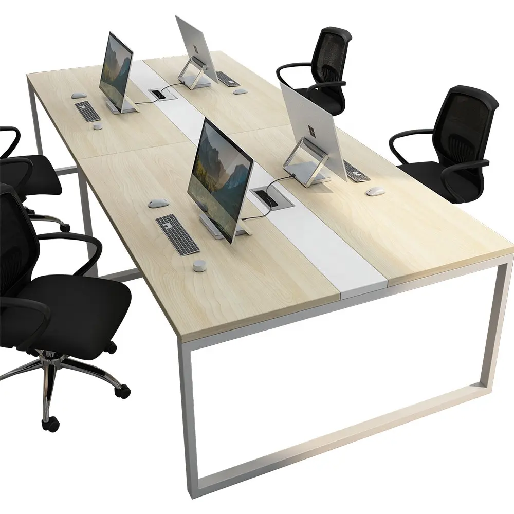 Ceo Office Producten Laminaat Mdf Vergadertafel Biedt 10 Mensen Voldoende Werkruimte Voor Vergaderingen En Andere Bijeenkomsten