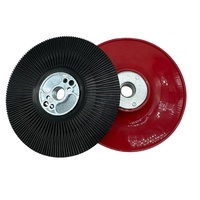 Disco de Fibra de Nylon de 125mm, Soporte para Pulido de Carrocería, Almohadilla de Lijado, Abrasivo Medio, Personalizable, Venta Caliente, Soporte OEM