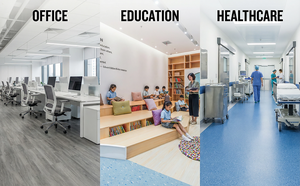 ประมาณ การลดเสียงกระแทก +13dB ช่วยลดเสียงเดินเท้าและเสียงรถเข็นเพื่อให้สำนัก<span class=keywords><strong>งาน</strong></span>และห้องเรียนเงียบลง - Product Image 5