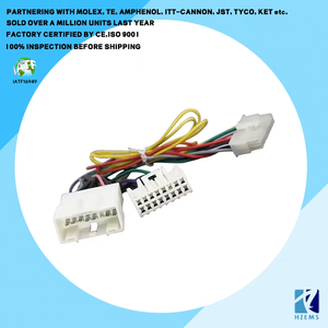 ISO立体声汽车收音机适配器连接器电缆母插头汽车立体声安卓聚四氟乙烯绝缘通用应用 - Product Image 3
