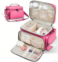 Sac isotherme multifonctionnel, réutilisable, pliable, écologique, recyclable, en nylon, pour tire-lait, pour les mamans qui allaitent, pour les voyages
