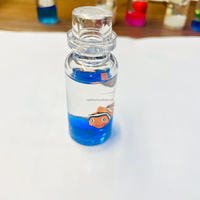 Aimant de réfrigérateur liquide en acrylique avec pingouin, poisson, dauphin, grenouille, bateau 3D, flotteurs personnalisés, décoration animée pour réfrigérateur, cadeau promotionnel