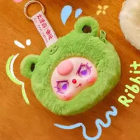 Boîte Mystère Officielle Série Baby Three Storage Pouches - Ensemble Scellé de 8 Boîtes Originales, Étui pour Écouteurs en Vinyle Kawaii en Peluche Vente en Gros